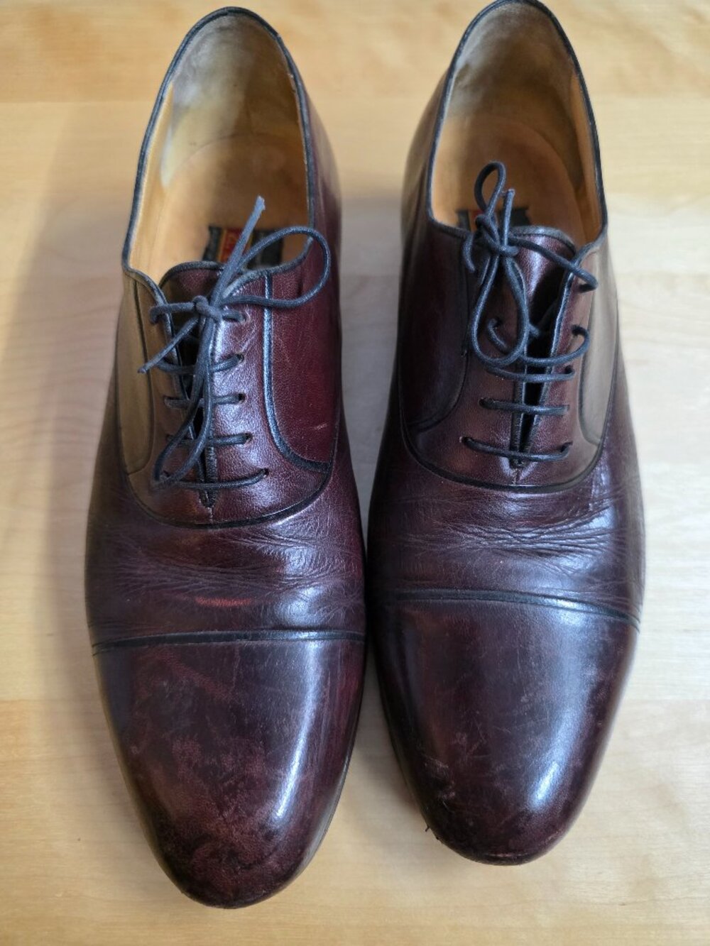 Testoni Leather Dress Shoes